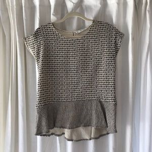 Zara Peplum Top